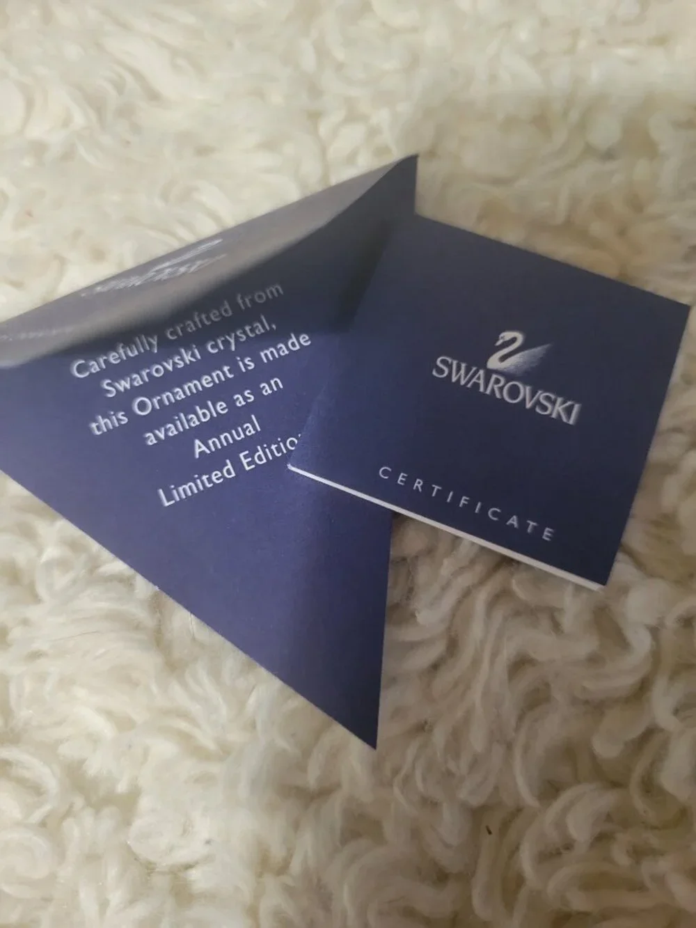Swarovski 2002 Annual Snowflake Ornament ☆ | 3 In ☆ | NWT + COA